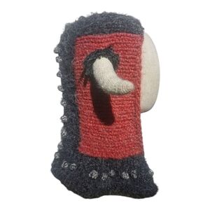 Knit Viking helmet handmade hat Peruvian trading company